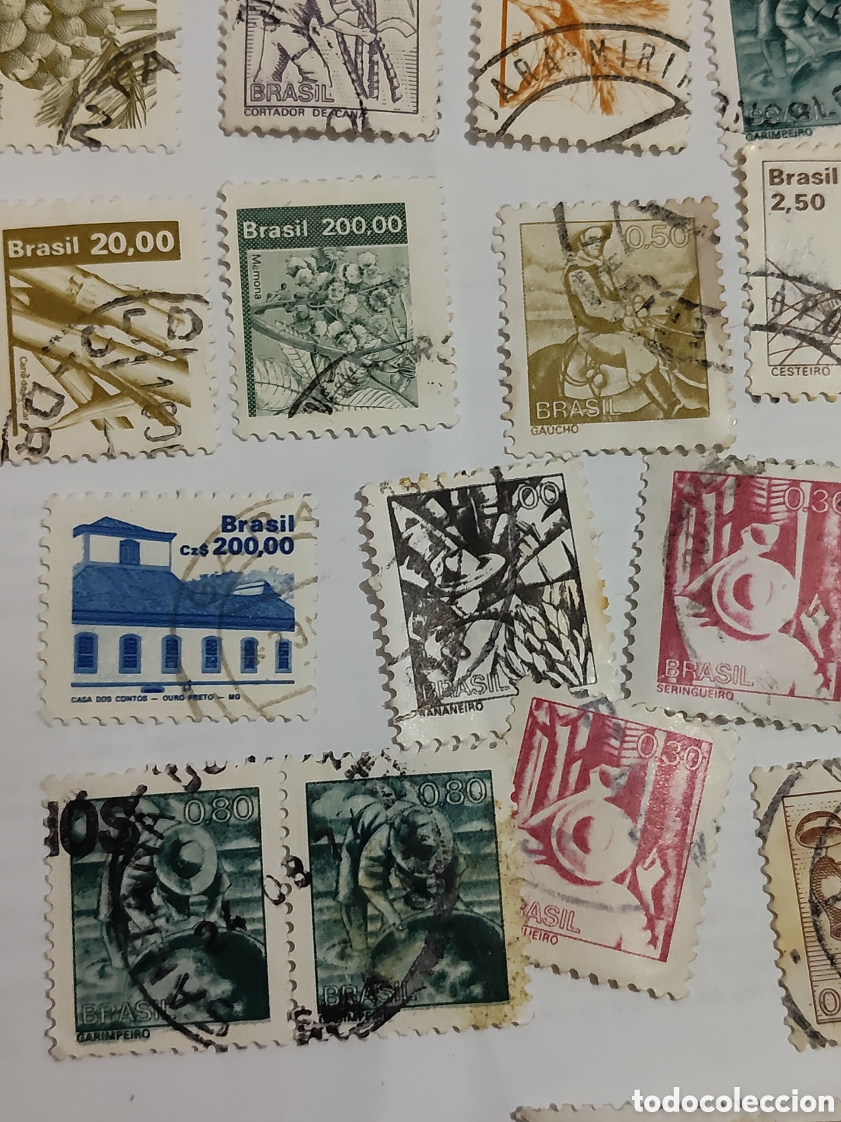 Sellos: 44 sellos variados de Brasil - Foto 3