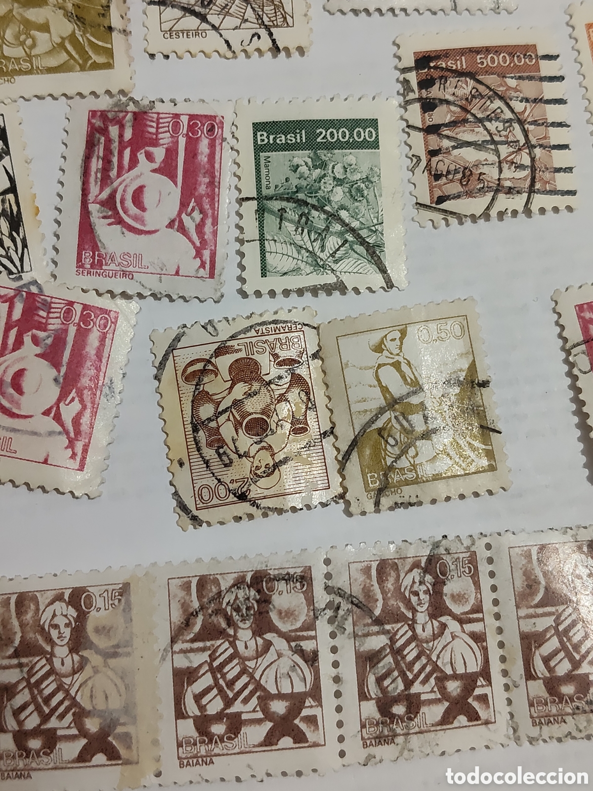 Sellos: 44 sellos variados de Brasil - Foto 4