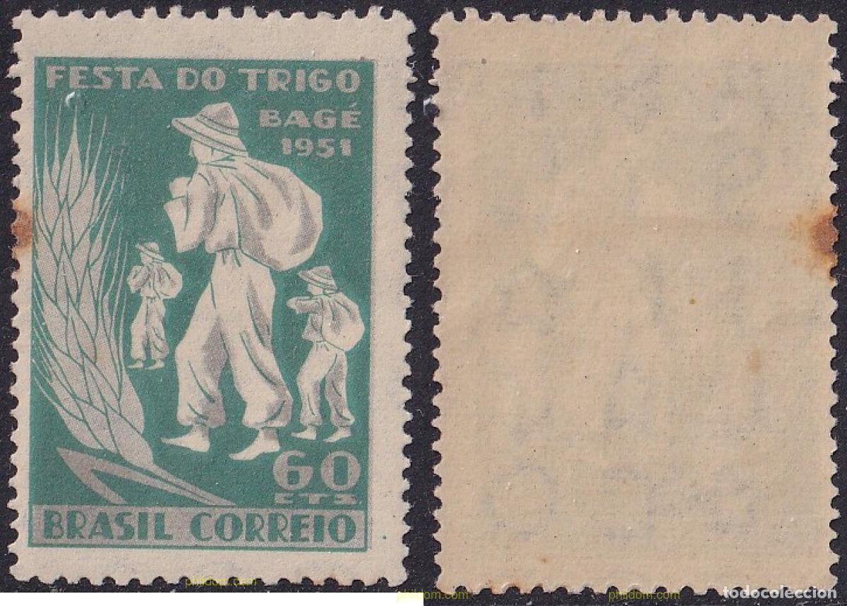 Sellos: 797540 MNH BRASIL 1951 FIESTA DEL MAIZ