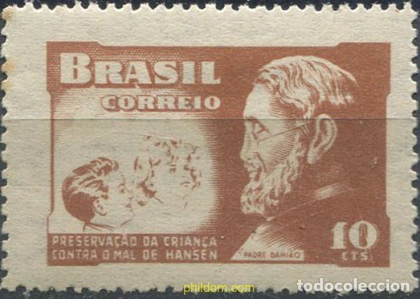 Sellos: 797562 MNH BRASIL 1952 A BENEFICIO DE LOS FONDOS ANTILEPRA