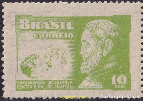 Sellos: 797868 MNH BRASIL 1953 SOBRETASA OBLIGATORIA EN BENEFICIO DE FONDOS ANTILEPROSOS