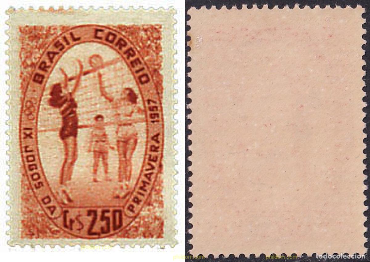 Sellos: 798175 MNH BRASIL 1957 9 JUEGOS DE PRIMAVERA