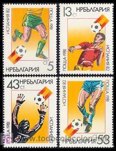Sellos: BULGARIA 1982 2668/71 4v - Foto 1