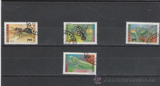 Sellos: BULGARIA SERIE DE INSECTOS - Foto 1