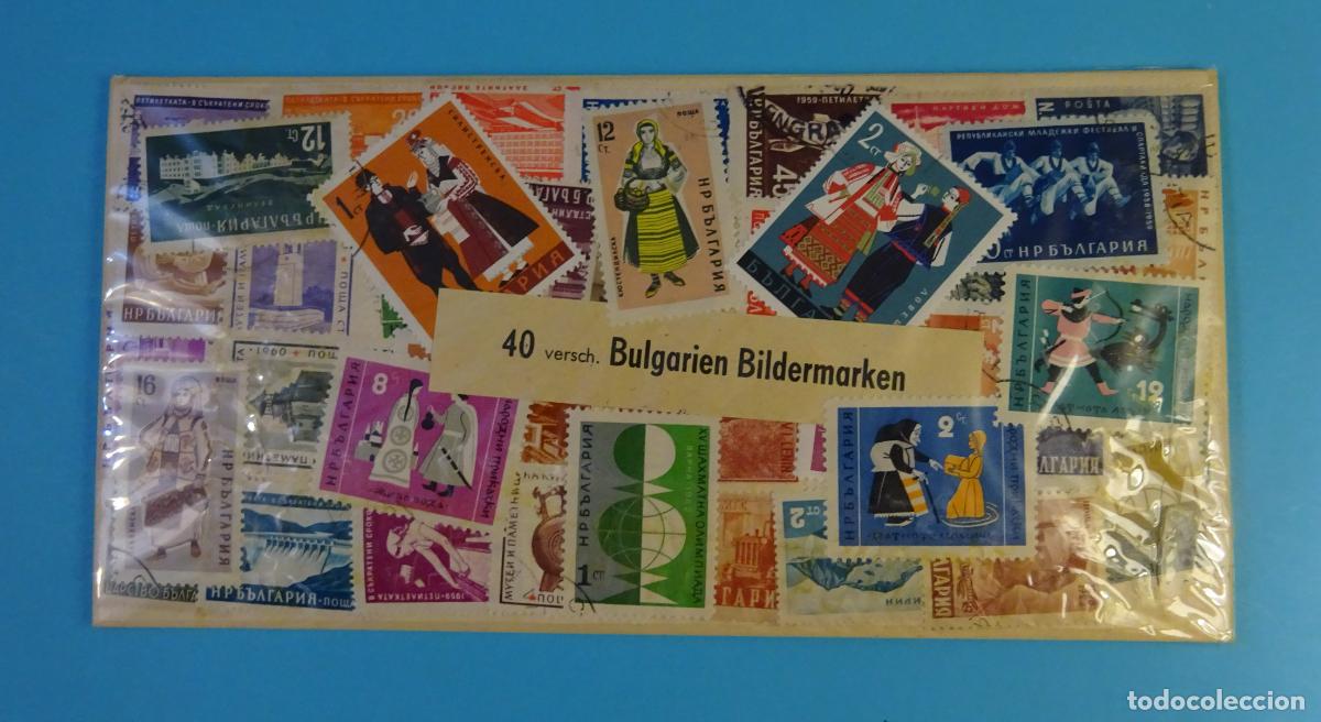 Sellos: BULGARIA. PAQUETER&Iacute;A SELLOS - Foto 1