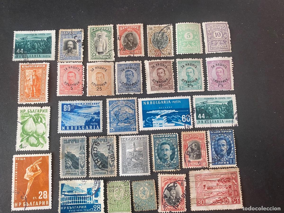 Sellos: Bulgaria, lote de sellos antiguos