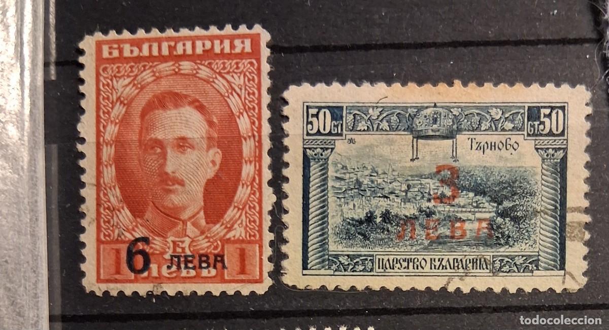 Sellos: BULGARIA, 1924, CAT.YT. 179/180.