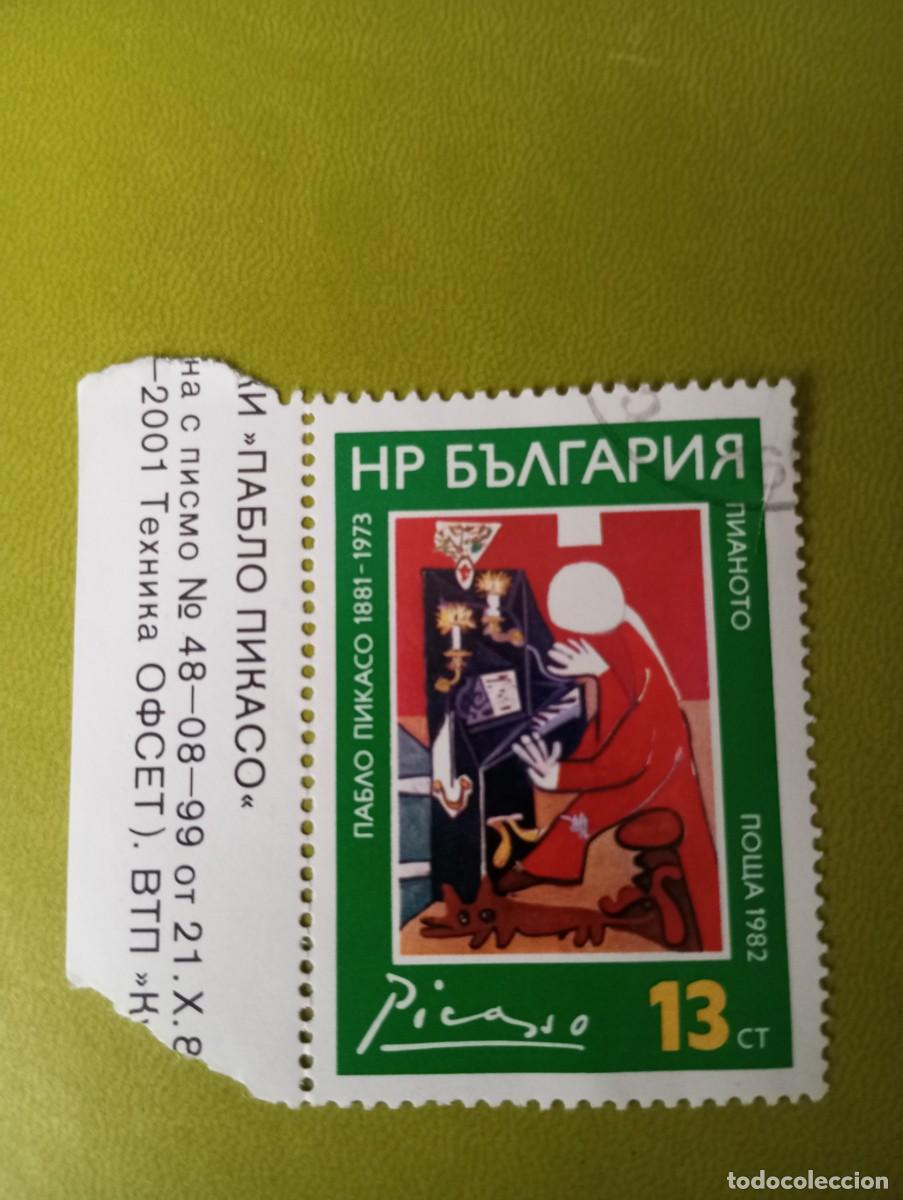 Sellos: BULGARIA, 1982, PABLO PICASSO, YT 2734