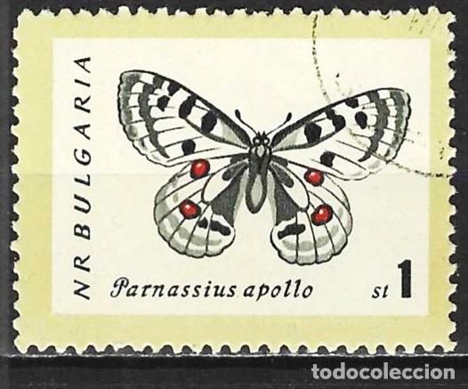 Sellos: Bulgaria 1962 - Mi 1339 - YT 1155 - Mariposa