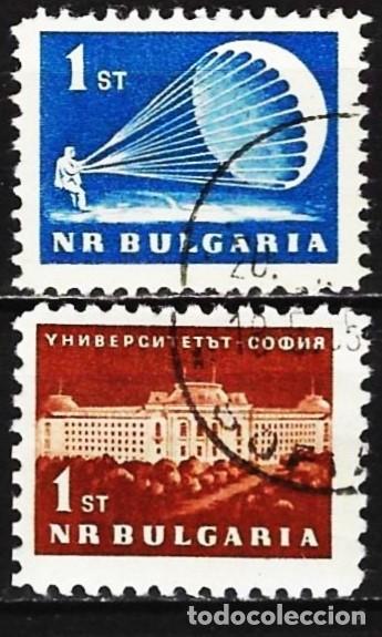 Sellos: Bulgaria 1963 - Mi 1364 y 1365 - YT 1171 y 1172