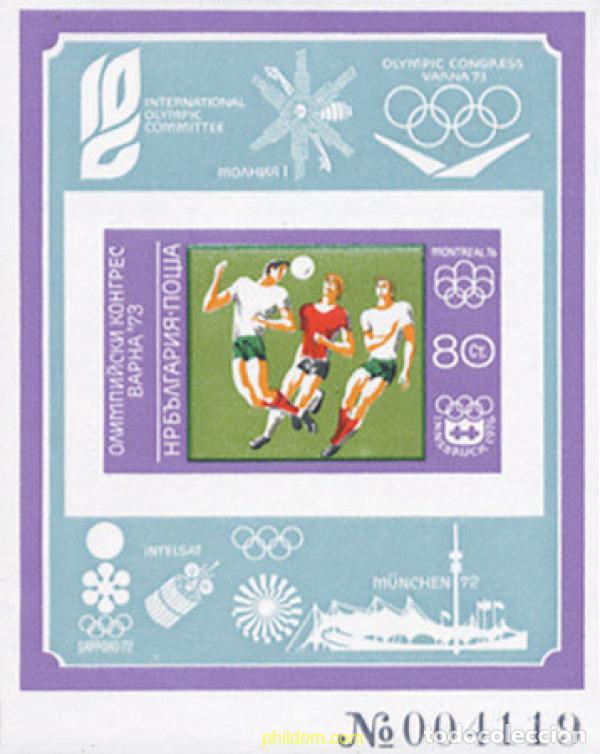 Sellos: 18156 MNH BULGARIA 1973 CONGRESO OLIMPICO EN VARNA