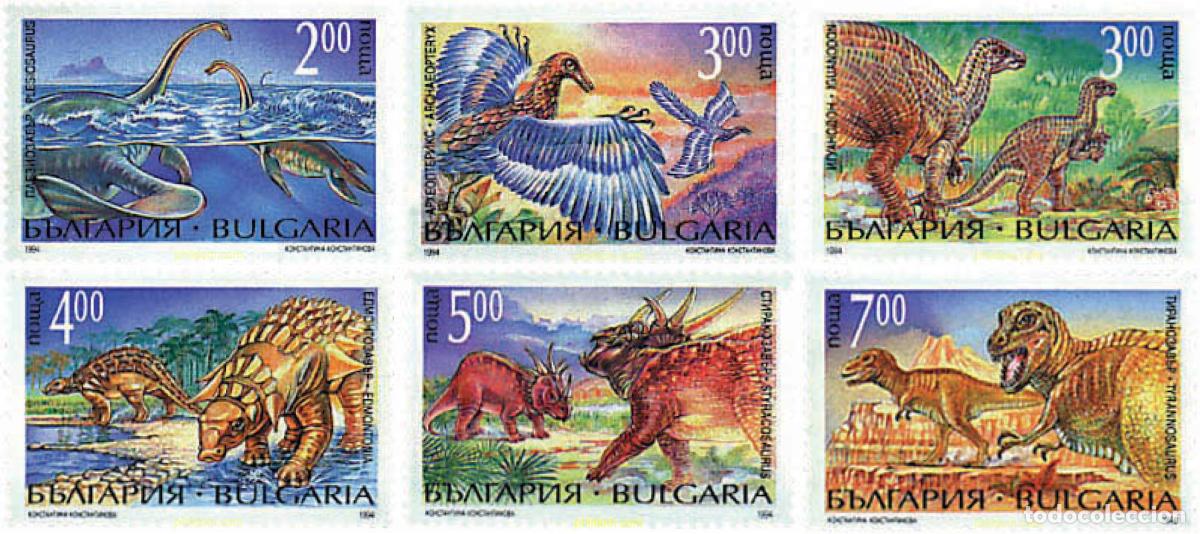 Sellos: 97769 MNH BULGARIA 1994 FAUNA PREHISTORICA
