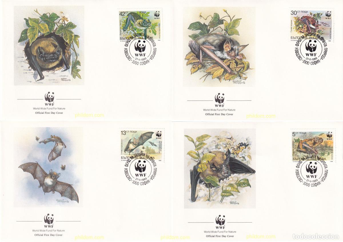 Sellos: 23139 MNH BULGARIA 1989 MURCIELAGOS