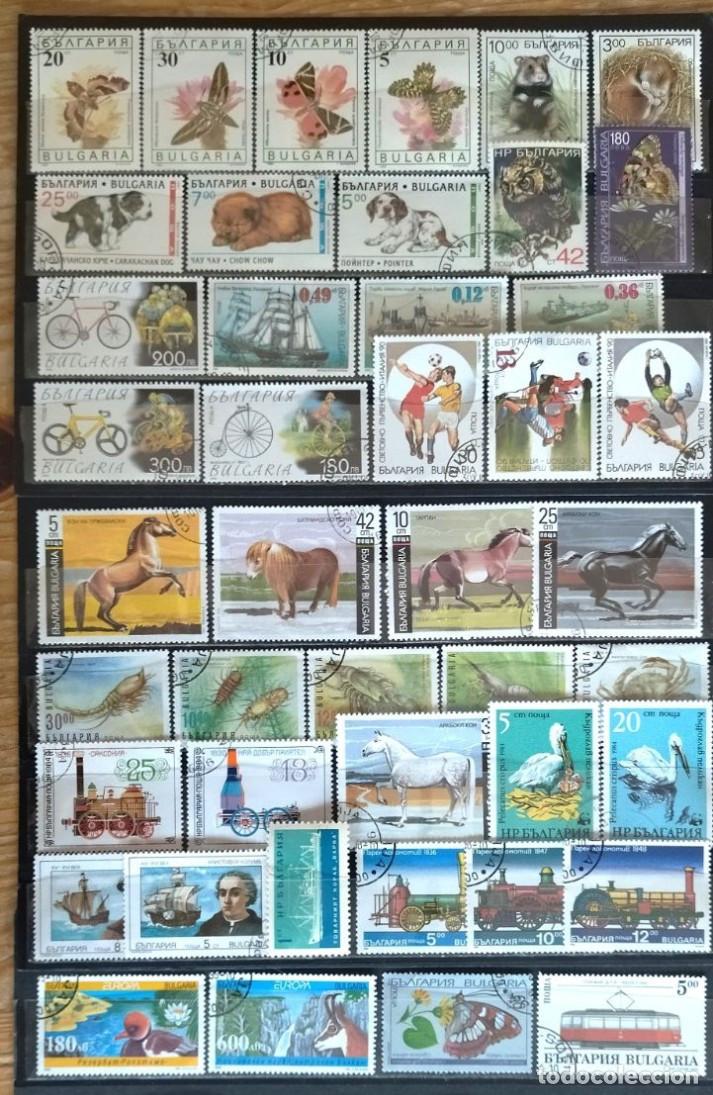 Sellos: R393-LOTE SELLOS DIFERENTES BULGARIA SIN TASAR,BUENA CALIDAD,BONITOS,ESCASOS,VEA.