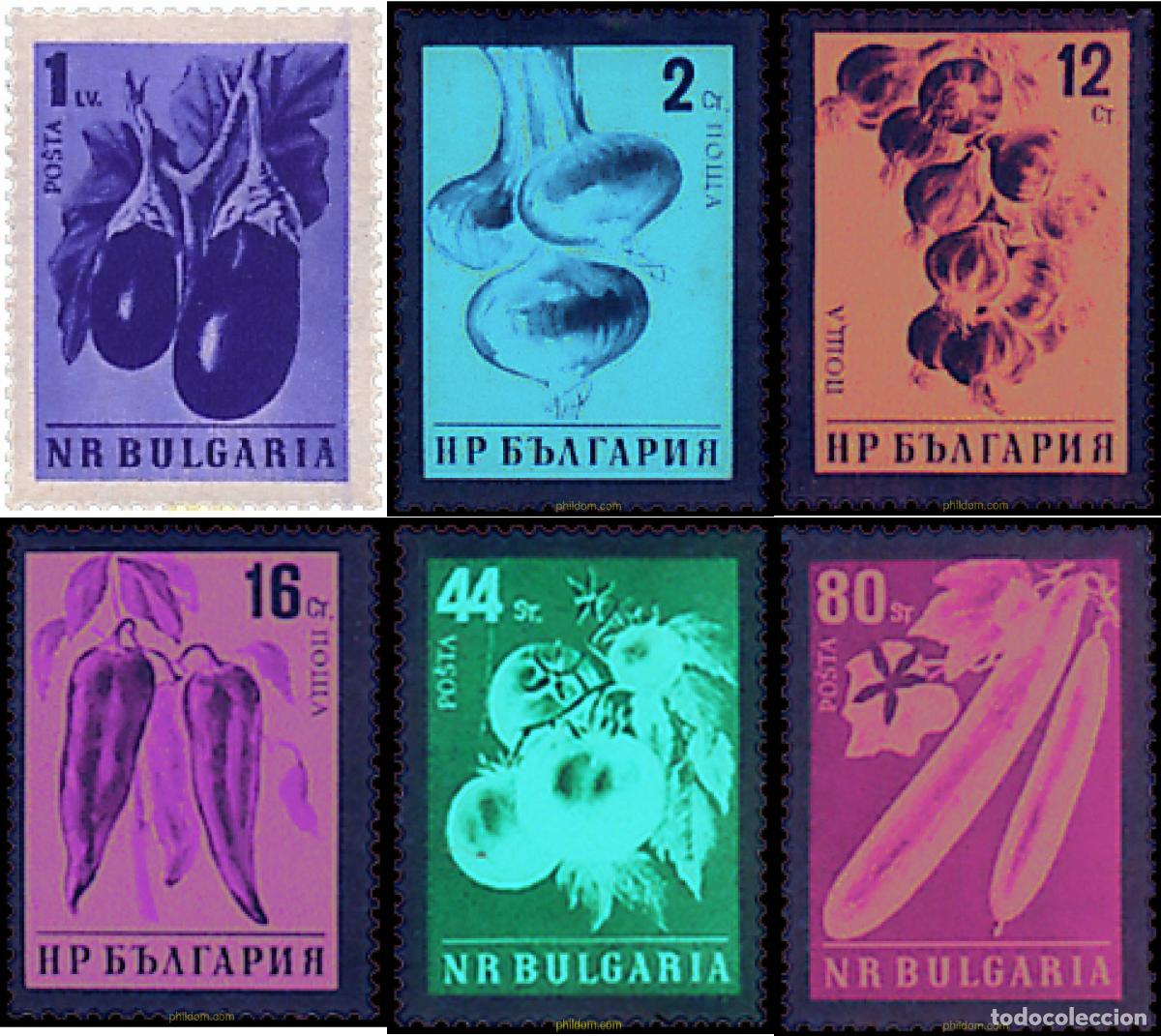 Sellos: 80366 MNH BULGARIA 1958 LEGUMBRES