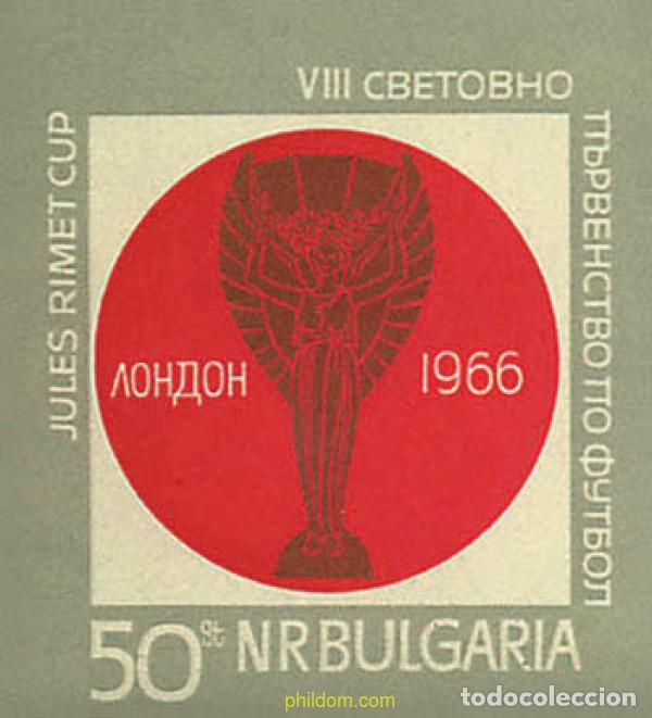 Briefmarken: 80934 MNH BULGARIA 1966 COPA DEL MUNDO DE FUTBOL. INGLATERRA-66