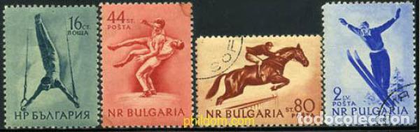 Francobolli: 199929 USED BULGARIA 1954 DEPORTES