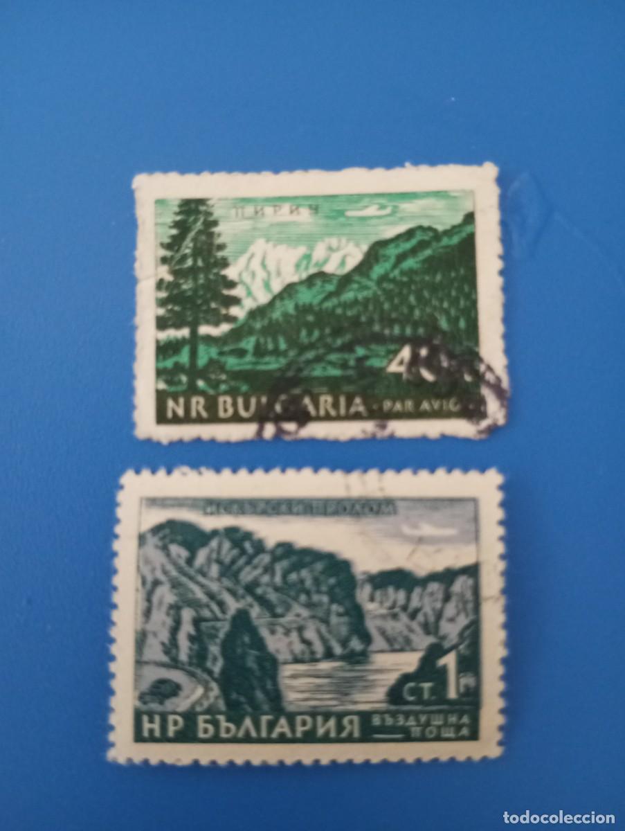 Sellos: BULGARIA, 1962, AEREOS, TURISMO, YT 85;9