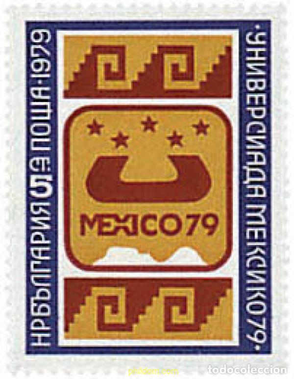 Francobolli: 81967 MNH BULGARIA 1979 JUEGOS UNIVERSITARIOS DE MEXICO