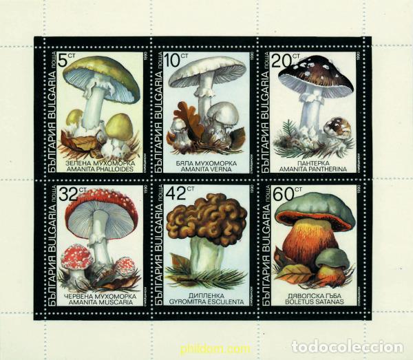 Sellos: 12046 MNH BULGARIA 1991 SETAS