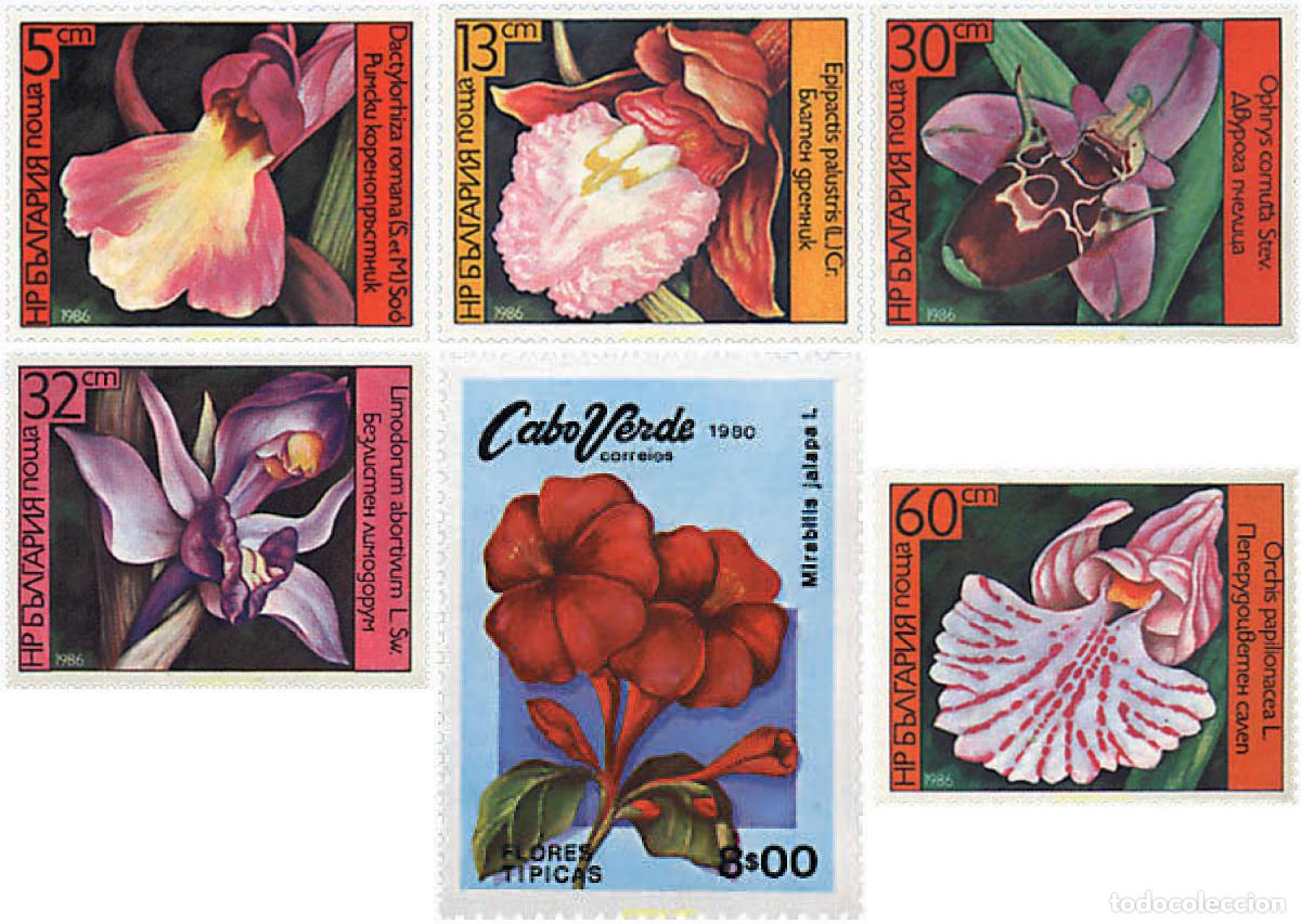 Sellos: 83681 MNH BULGARIA 1986 ORQUIDEAS