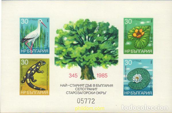 Sellos: 20414 MNH BULGARIA 1986 PROTECCION DE LA NATURALEZA