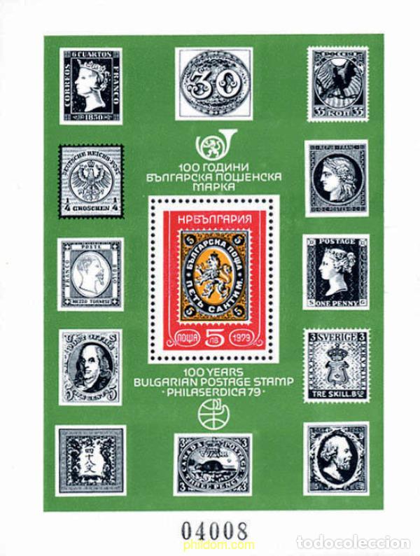 Briefmarken: 118224 MNH BULGARIA 1979 PHILASERDICA 79. EXPOSICION FILATELICA INTERNACIONAL. DIA DEL SELLO