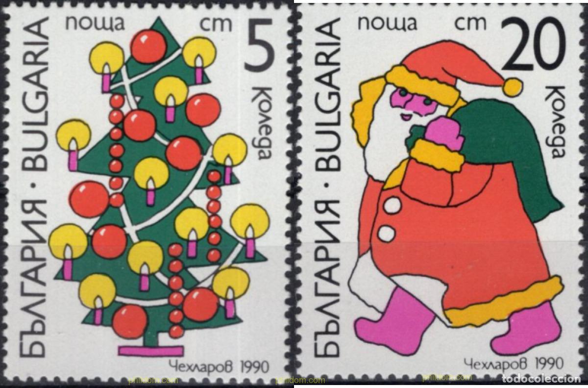Francobolli: 114484 MNH BULGARIA 1990 NAVIDAD
