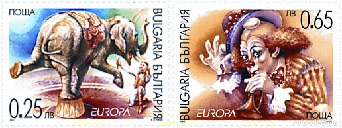 Sellos: 91020 MNH BULGARIA 2002 EUROPA CEPT. GRANDES DESCUBRIMIENTOS
