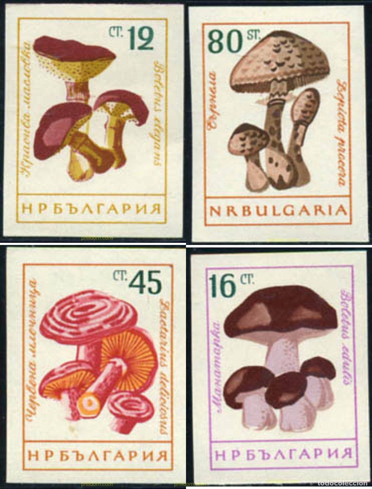 Sellos: 741094 MNH BULGARIA 1961 SETAS