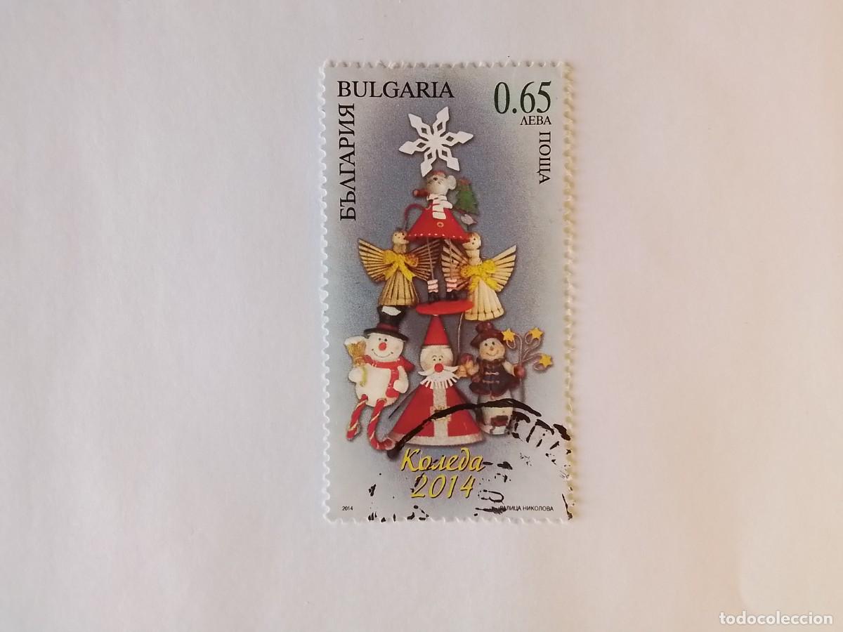 Sellos: A&Ntilde;O 2014 BULGARIA SELLO USADO