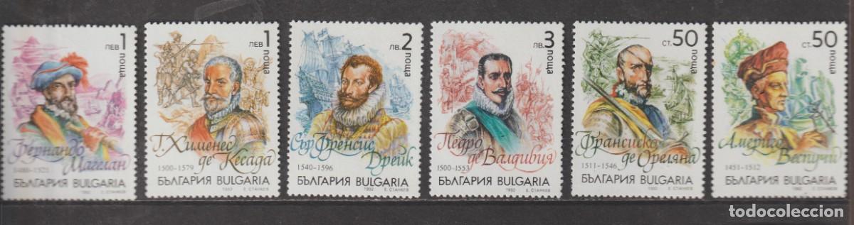 Sellos: Bulgaria 1992 - Yvert 3439/3444 mnh**