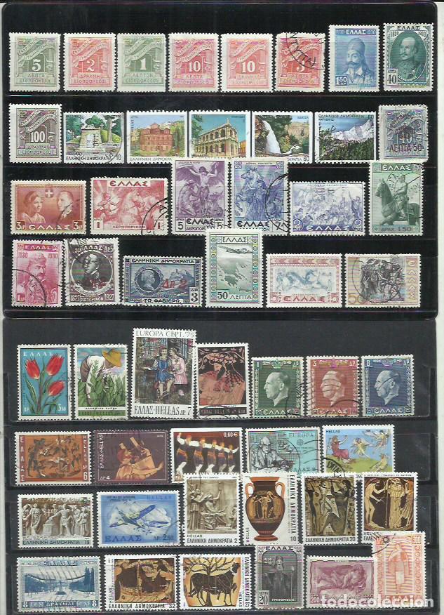 Sellos: R51I-GRECIA LOTE SELLOS, ESCASOS.GREECE -GRIECHENLAND- GRECE, SIN TENER EN CUENTA VALOR.