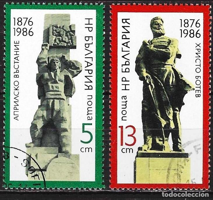 Sellos: Bulgaria 1986 - Mi 3465/66 - YT 3004/05 - Monumentos