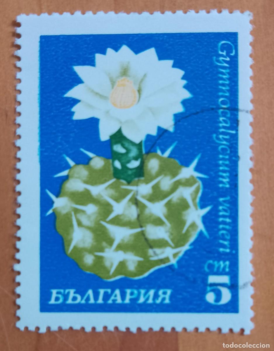 Sellos: BULGARIA - V/F 5 M - FLORA, FLOR - VER DESCRIPCI&Oacute;N