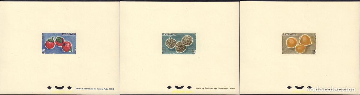 Sellos: 583523 MNH CAMBOYA 1962 FRUTOS