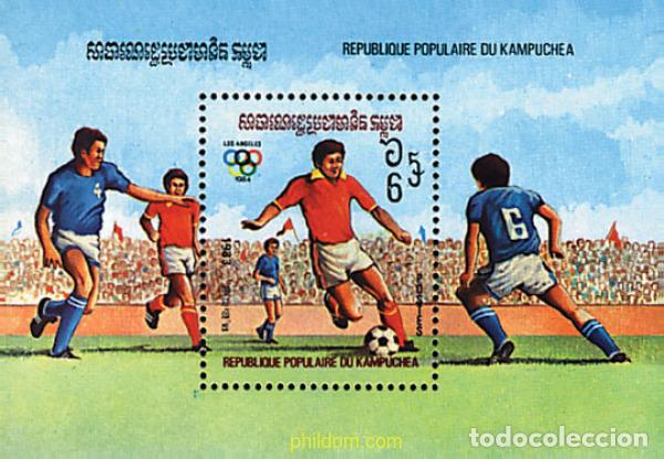 Timbres: 39774 MNH CAMBOYA KAMPUCHEA 1983 23 JUEGOS OLIMPICOS VERANO LOS ANGELES 1984