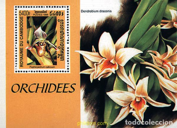 Sellos: 82167 MNH CAMBOYA 1999 ORQUIDEAS