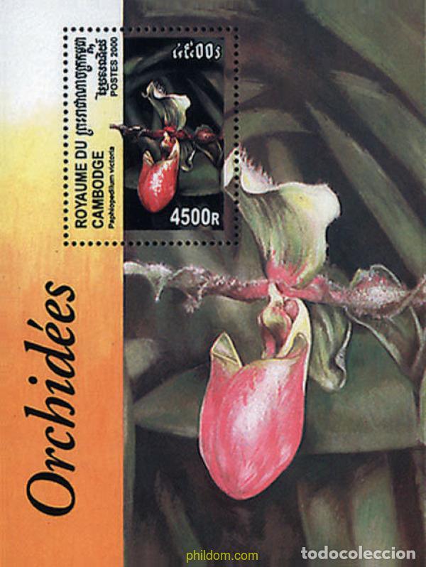 Sellos: 82169 MNH CAMBOYA 2000 ORQUIDEAS