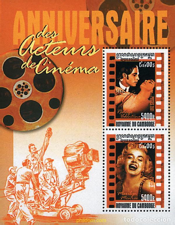 Sellos: 72033 MNH CAMBOYA 2001 ACTORES Y REALIZADORES DE CINEMA