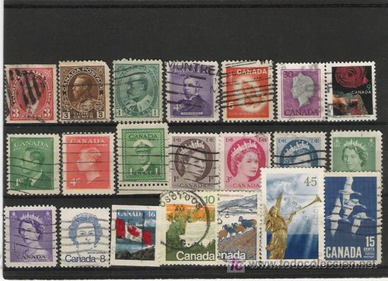 Sellos: CANADA BONITO LOTE DE SELLOS - Foto 1