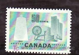 Sellos: CANADA  266 CON CHARNELA, INDUSTRIA TEXTIL, - Foto 1