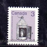 Sellos: CANADA 820 SIN CHARNELA, OBJETO DEL PATRIMONIO, LINTERNA - Foto 1