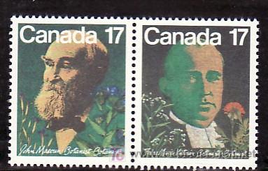 Sellos: CANADA  774/5 SIN CHARNELA, FLORES, BOTANICOS, - Foto 1