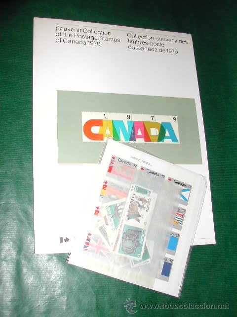 Sellos: CANADA 1979 - Souvenir Collection - Canada Post - A&ntilde;o completo - Foto 1