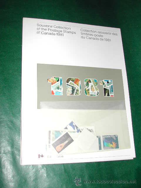 Sellos: CANADA 1981 - Souvenir Collection - Canada Post - Complete year - Foto 1