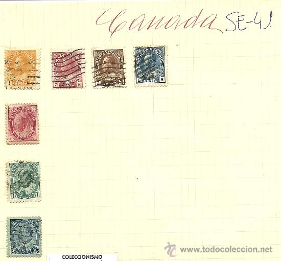Sellos: (SE-41)LOTE DE SELLOS DE CANADA - Foto 1