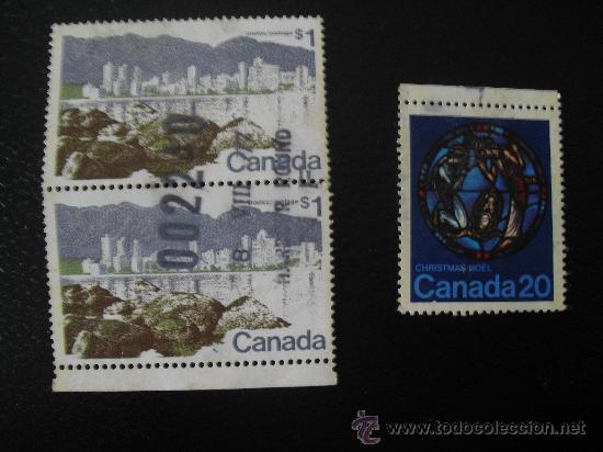 Sellos: 3 sellos de Canada - Foto 1