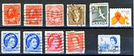 Sellos: CANADA.- LOTE 3 - Foto 1
