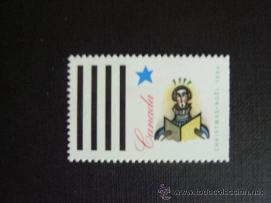 Sellos: CANADA N&ordm; YVERT 1397*** A&Ntilde;O 1994. NAVIDAD - Foto 1